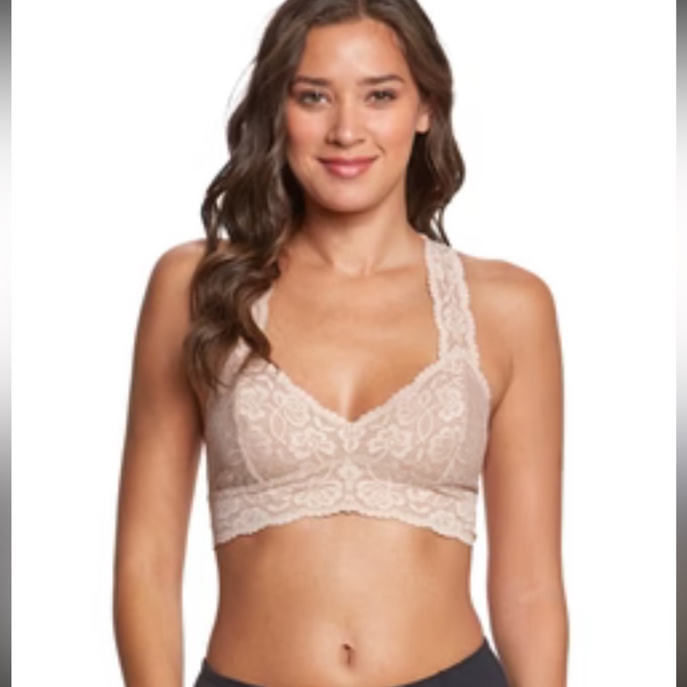 Free People lace halter bralette